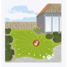 Дождеватель выдвижной GARDENA AQUACONTOUR 01559-29.000.00